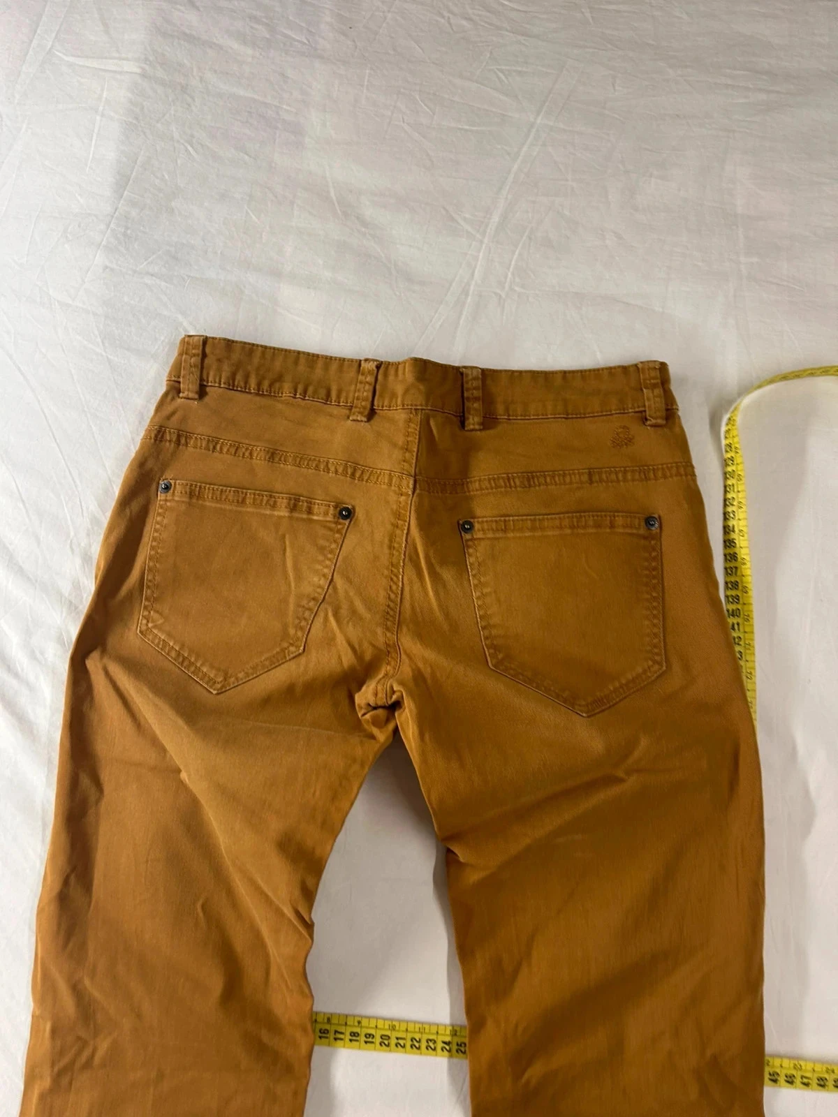 Bruine vintage denim in Benetton-stijl – photo 9